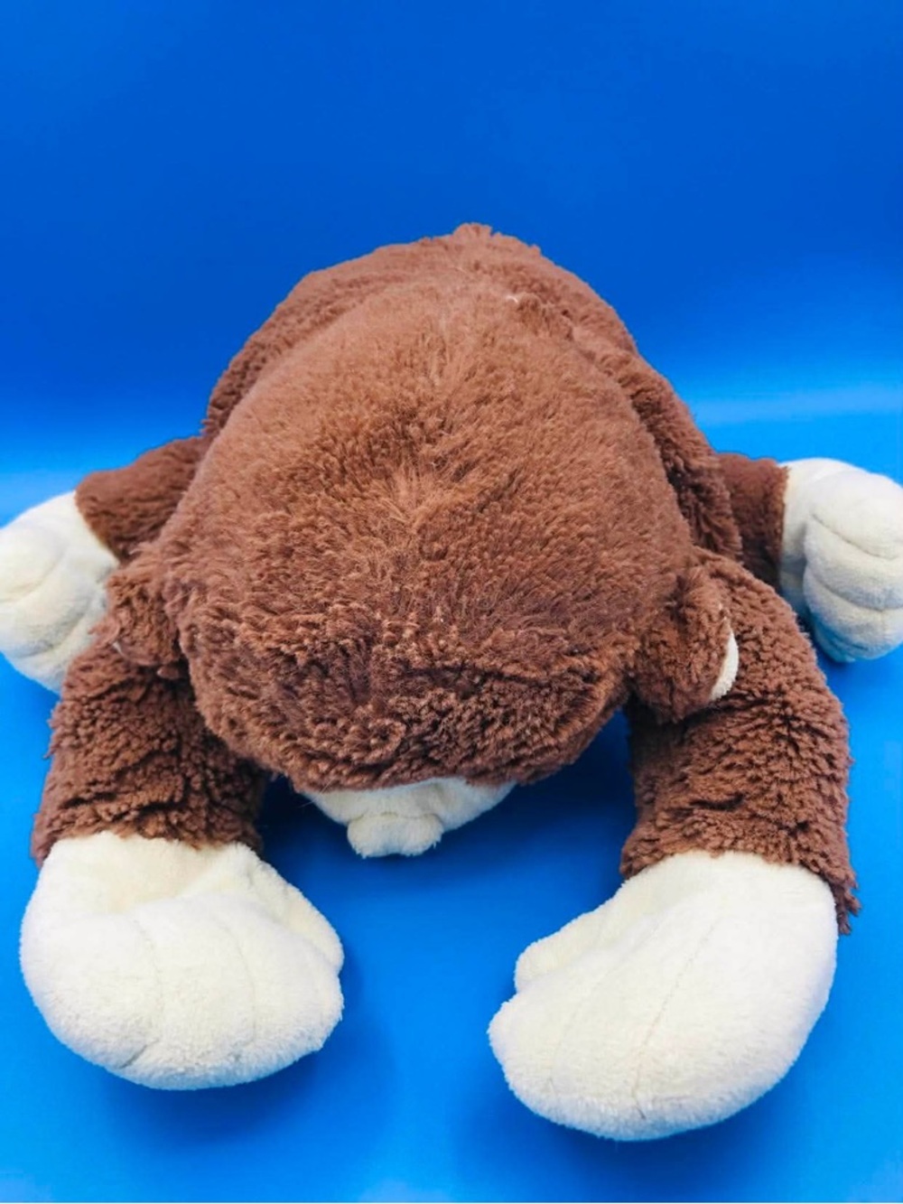 Authentic Ganz Webkinz Junior Monkey - 12" Brown & Beige Rare Plush - Picture 3 of 11